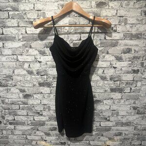 EUC Windsor Black Dress w/ Sparkles One Size